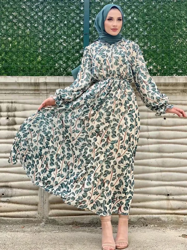 ⁦عباية صيفية دبي فساتين نسائية⁩ - الصورة ⁦3⁩