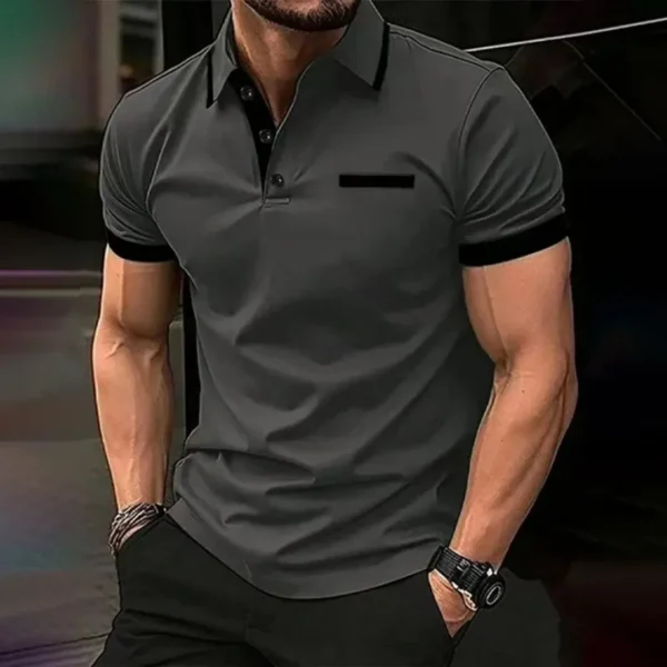 ⁦قميص بولو رجالي صيفي جديد لعام 2025⁩ - الصورة ⁦3⁩