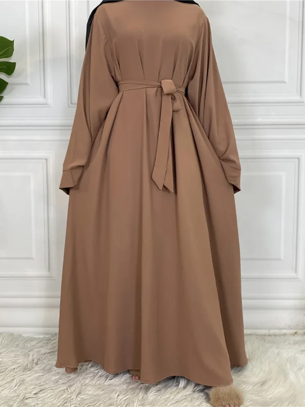 ⁦Musulman De Mode ماكسي رداء تركيا قفطان⁩ - الصورة ⁦2⁩