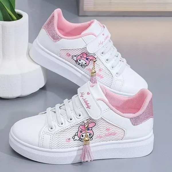 ⁦أحذية Sanrio kuromi Girl المسطحة⁩ - الصورة ⁦5⁩