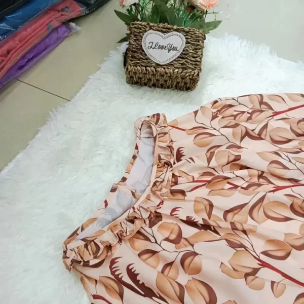 ⁦عباية صيفية دبي فساتين نسائية⁩ - الصورة ⁦4⁩