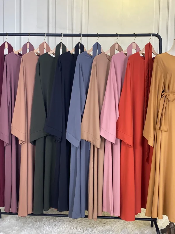 ⁦Musulman De Mode ماكسي رداء تركيا قفطان⁩ - الصورة ⁦6⁩