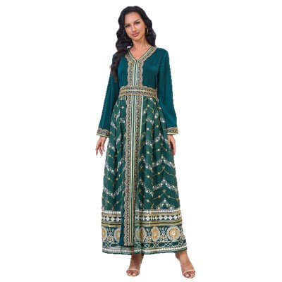 عباية نسائي انيقة مطرزة بأكمام طويلة مريحةكاجوال - الصورة 5